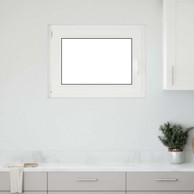 Prozor za podrum Risor 90 x 60 cm, PVC i staklo, trostruki sloj, nagibanje i okretanje lijevo, antracit