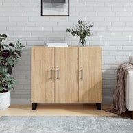 Komoda boja hrasta sonome 90x34x80 cm od konstruiranog drva