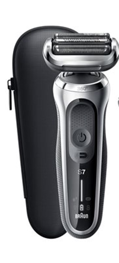 BRAUN Aparat za brijanje SERIJA 7 71-S7200CC, bežični, za mokro i suho brijanje, srebrni
