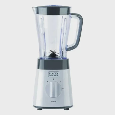 BLACK+DECKER Stolni blender BXJB500E, 1,5 l, 500 W, crni