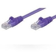 U/UTP Mrežni kabel CAT5e, PVC, 0,5 m, ljubičasti
