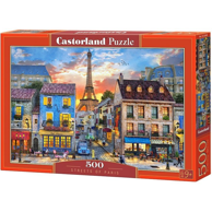 CASTORLAND Puzzle Streets of Paris, 500 kom., grad