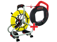 RUNPO Profi-set sajla za provlačenje, staklena vlakna, Ø4.5 mm, 60 m, 30 m