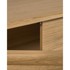 KAVE HOME Niska komoda u dekoru hrasta u prirodnoj boji, 200x86 cm Lenon