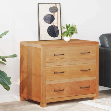 Kabinet s ladicama s pohranom, smeđa