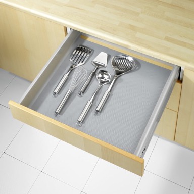 WENKO Sivi protuklizni podmetač za ladicuo Anti Slip, 150 x 50 cm