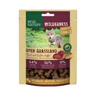 REAL NATURE Poslastica za pse Wilderness Crunchy snack konjetina 225 g