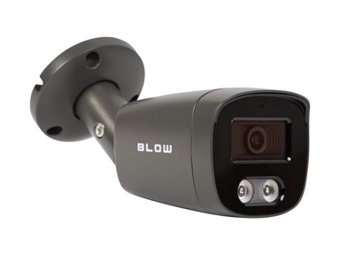BLOW IP kamera BL-I8HL28BBM/PoE, 8 MP, cijevna, mikrofon, HybridLight, grafitna