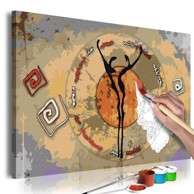 Slika za samostalno slikanje African Dance 60x40