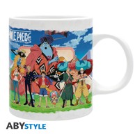ABYSTYLE Šalica One Piece Crew on the Thousand Sunny, 320ml