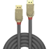 LINDY DisplayPort kabel 36295, 7,5 m, sivi