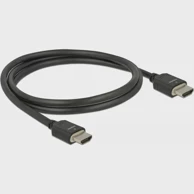 DELOCK Kabel, HDMI, propusnost 48 Gbps, rezolucija 8K 60 Hz, duljina 1 m, crna