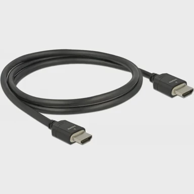DELOCK Kabel, HDMI, propusnost 48 Gbps, rezolucija 8K 60 Hz, duljina 1 m, crna