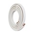 VEVOR Mini Split komplet linija 25 ft, 610x610x50 mm, bakrene cijevi, bijele