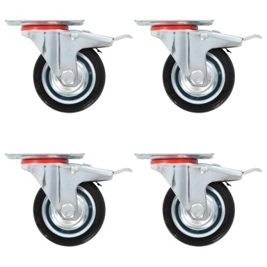 Okretni kotačići 12 kom 75 mm