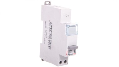 LEGRAND Monostabilna modularna sklopka 1R 20A 250V AC LP402