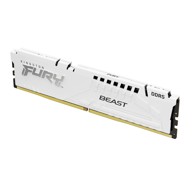 KINGSTON RAM memorija 16GB 6000MT/s DDR5 CL36 DIMM FURY Beast White EXPO KF560C36BWE2-16
