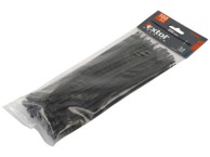 EXTOL PREMIUM Kabelske vezice crne 250 x 4,8 mm, 100 kom, najlon