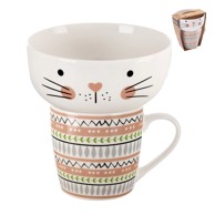 ORION Porculanski set šalice i zdjele 2 kom 350 ml 