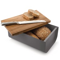 ALESSI Kutija za kruh Mattina, s daskom za rezanje