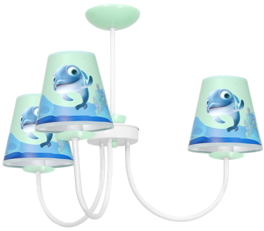 Luster Delphinka Finka, 3xE14