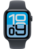 APPLE Watch SE 3, GPS, 44 mm, aluminij, + remen S/M, sivi (ponoć) (MEHN4WF/A)