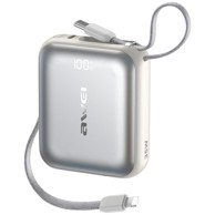 AWEI Powerbank AS-181, 10000 mAh, 35 W, USB-C, Lightning