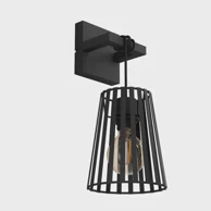 Zidna lampa Bogota, 3×E27, V-390, crna