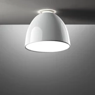 LED mini stropna svjetiljka Nur Mini Gloss 30 W 2700K 1287 lm, bijela