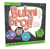 NAŠA DJECA Edukativna igra Bubni Broj 07508-1, Kviz životinje