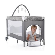 JANE Putni krevetić One level toys star, sivi