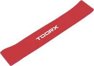 TOORX Elastična guma za vježbanje Strong, 30 cm, crvena