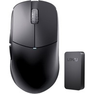 LAMZU Gaming miš Atlantis Mini 4K, crni, desna ruka, žični/bežični, optički, 26000 DPI, 6 tipki, 49 g
