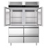 GGM GASTRO Inox hladnjak KSF1482TS GN 2/1 Premium 1400 l, srebrna