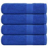 Ručnici za kupanje 4 kom plavi 100x150 cm 360 gsm 100% pamuk