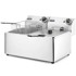 HENDI Kitchen Line dvostruka profesionalna friteza, 7 kW, 230 V, 2 x 8 l, 205839