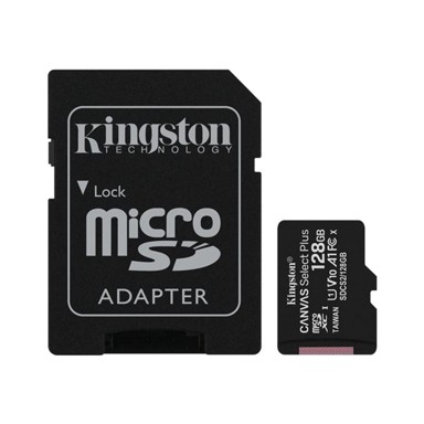 KINGSTON Memorijska kartica micSDXC Canvas SelectPlus SDCS2, 128GB