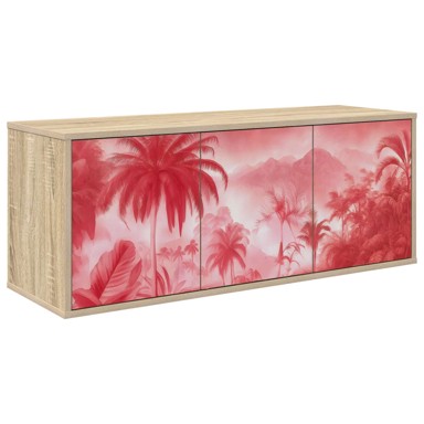 Zidni TV ormarić Aachen 102 x 33 x 40 cm, hrast sonoma