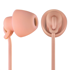 HAMA Slušalice Piccolino, žične, in-ear, za pozive i glazbu, ružičasta