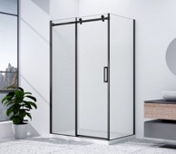 GELCO Tuš kabina DRAGON, pravokutna, 1600 x 900 mm, L/D opcija, crna