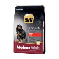 SELECT GOLD Complete Adult Medium govedina 4 kg