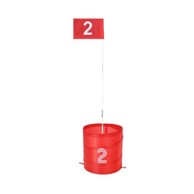 VEVOR Set za golf, 6 rupa, prijenosni, za vanjsku upotrebu, za vježbu, 300 x 310 mm