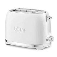 UFESA Toster Classic PinUp, 2 utora, 850 W, bijeli