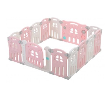 MAMAKIDS Modularni vrtić za djecu, suhi bazen 150×150, roza