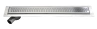 AQUALINE Krokus inox podni kanal s rešetkom, 860 mm, DN50