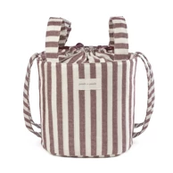 PASITO A PASITO Torba za kolica Cherry Stripes, crvena