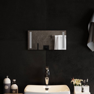 LED Kupaonsko ogledalo 40 × 20 cm, prozirno