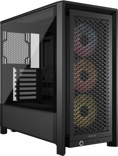 CORSAIR Kućište Frame 4000D, mid tower, ARGB, crno (CC-9011296-WW)