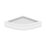 AQUAART Tuš kada Diva 80 s oblogom polukružna 800x800x195