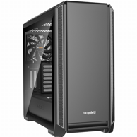 BE QUIET! Kućište Silent Base 601 Window Midi Tower, 1x 140 mm + 1x 140 mm ventilator, crna, srebrna